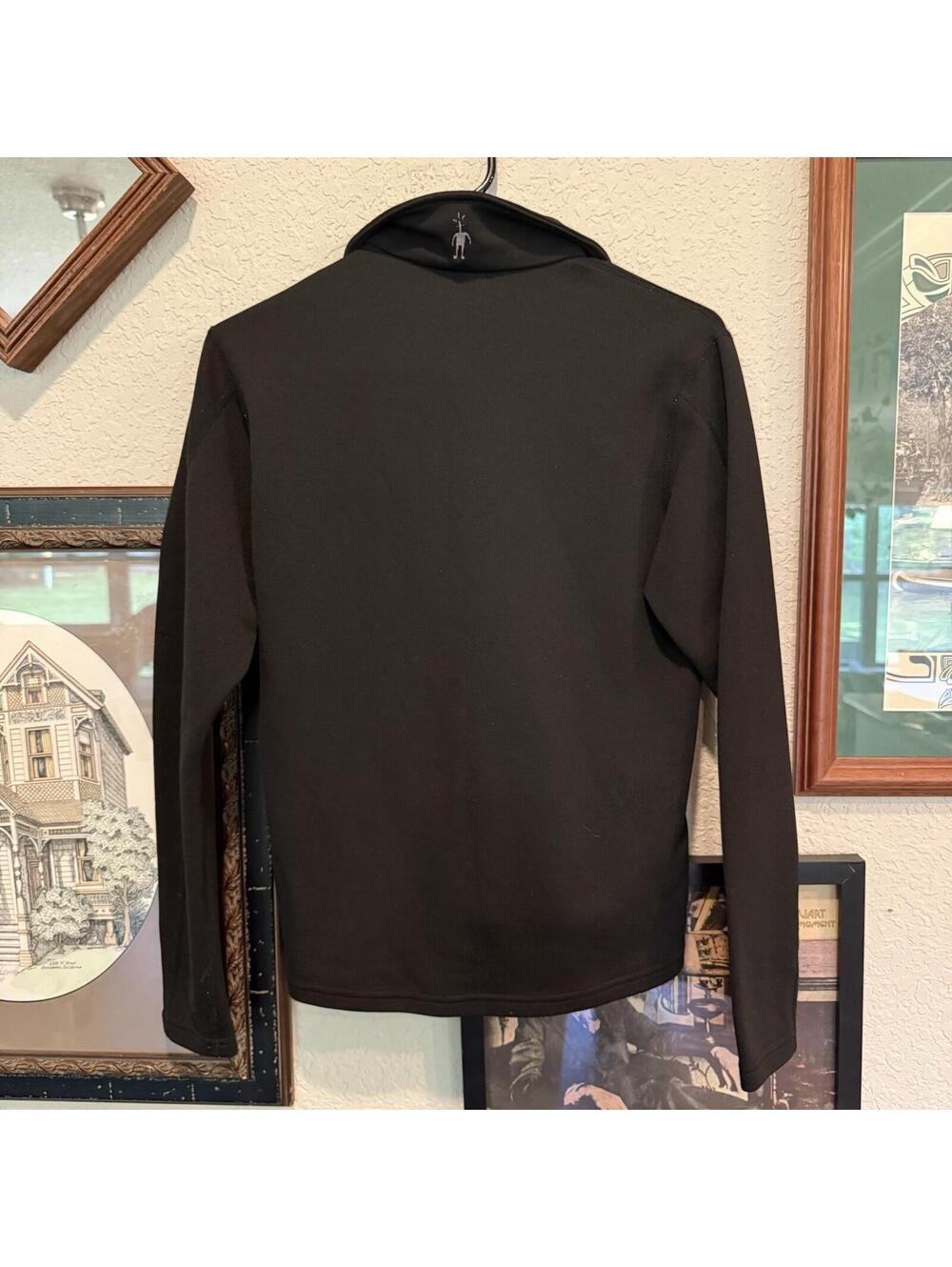 Vintage 90s/00s RARE Smartwool Women’s XS Classic Thermal Merino 1/4 Zip Sweater - Picture 5 of 6
